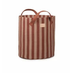 Majestic Toybag - Marsala Taupe Stripes