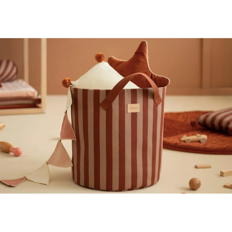 Majestic Toybag - Marsala Taupe Stripes - Image 4