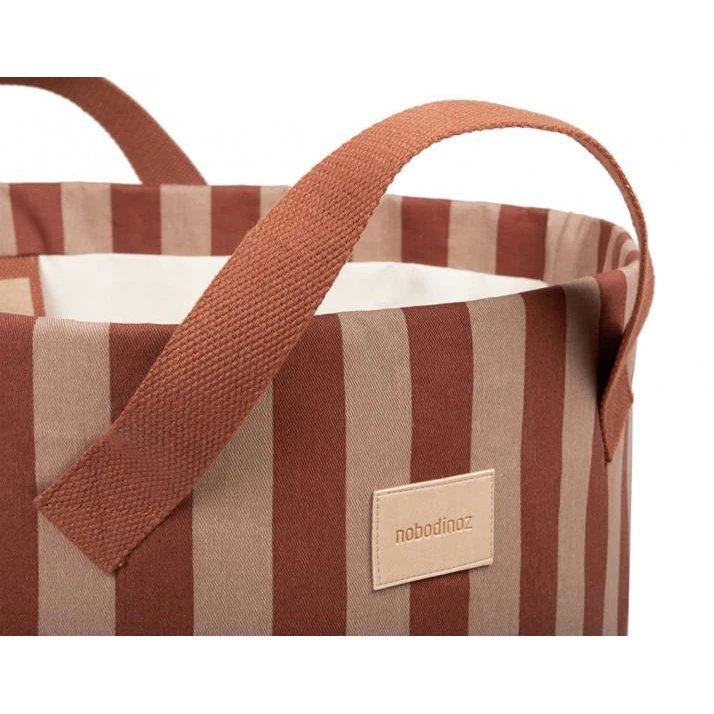 Majestic Toybag - Marsala Taupe Stripes - Image 2