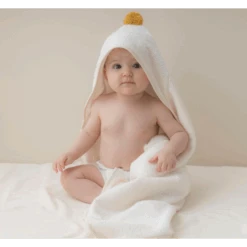 So Cute Baby Bath Cape (Pink)