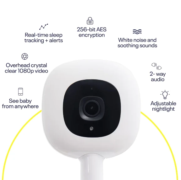 Nanit Pro Baby Monitor + Wall Mount - Image 3