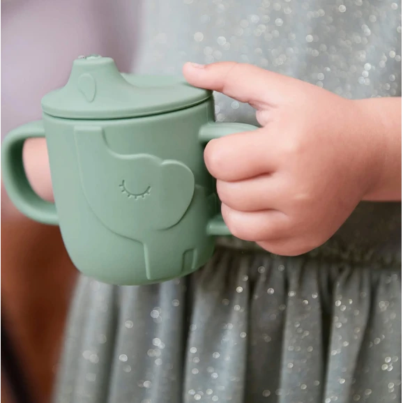 Done By Deer Peekaboo Spout Cup Elphee VARIOUS COLOURS