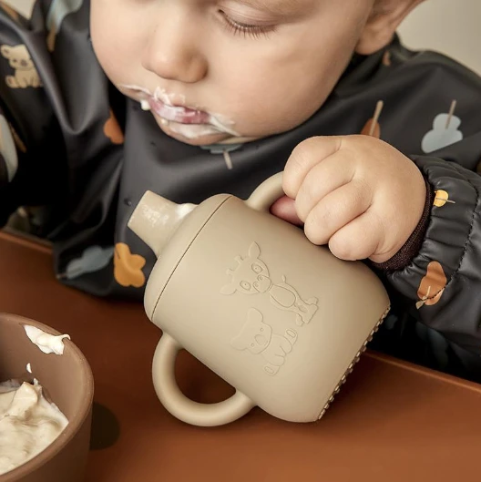 Nuuroo Aiko Silicone Cup With Sippy Lid VARIOUS COLOURS - Image 3