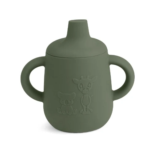 Nuuroo Aiko Silicone Cup With Sippy Lid VARIOUS COLOURS - Image 7