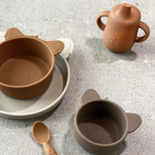 Nuuroo Aiko Silicone Cup With Sippy Lid VARIOUS COLOURS - Image 2