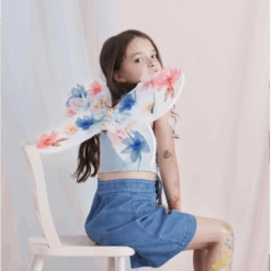 Meri-Meri Organza Flower Wings & Wand