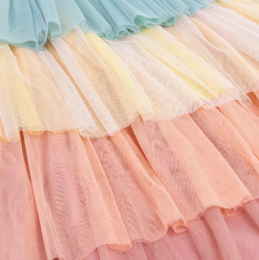 Meri-Meri Rainbow Ruffle Princess Dress - Image 3
