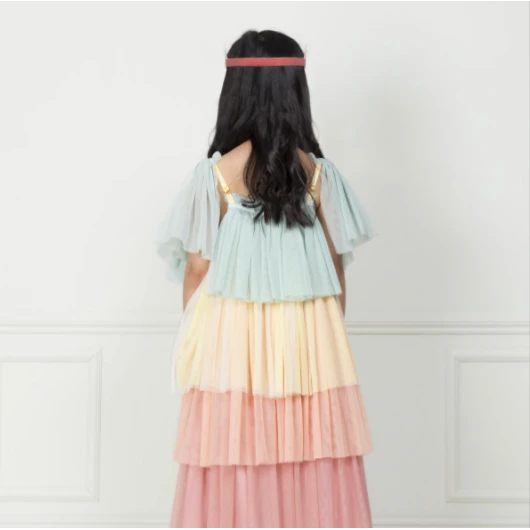 Meri-Meri Rainbow Ruffle Princess Dress - Image 6