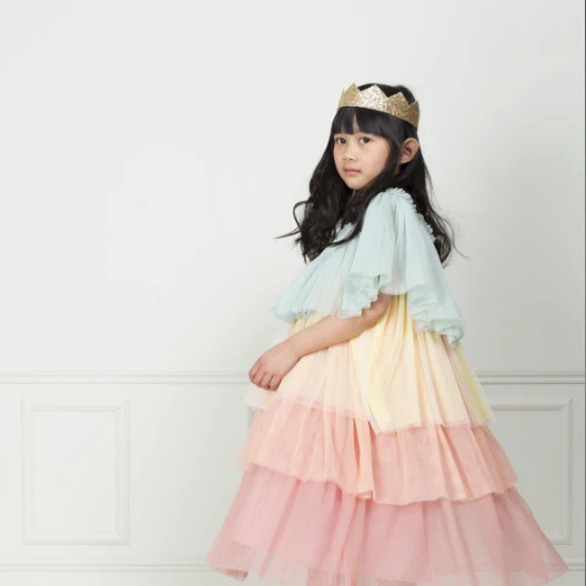 Meri-Meri Rainbow Ruffle Princess Dress - Image 5