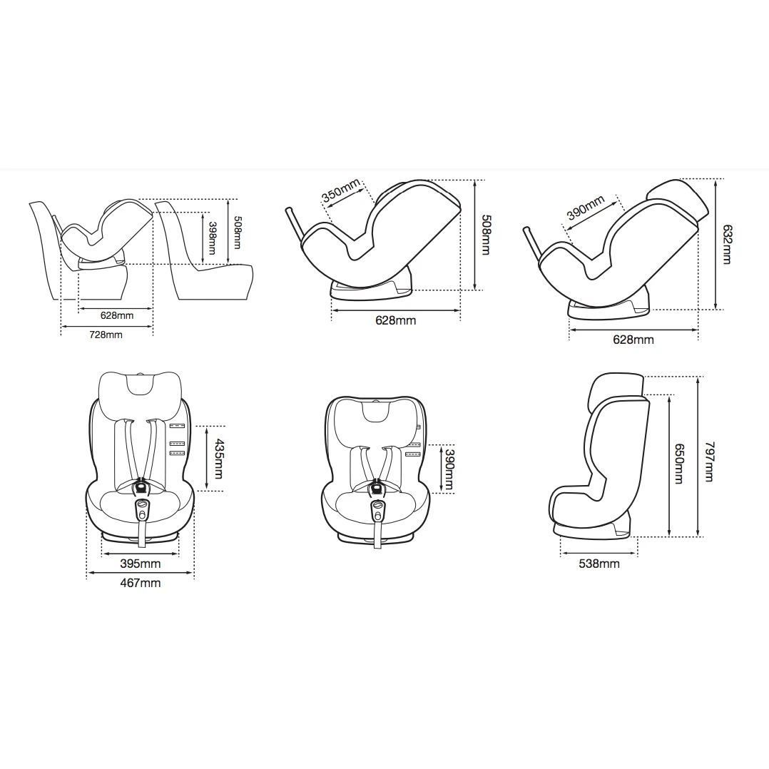 Britax Safe-n-Sound B-first Ifix TEX - Black - Image 9