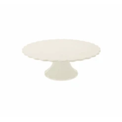 Meri-Meri Small Reusable Bamboo Cake Stand - Cream