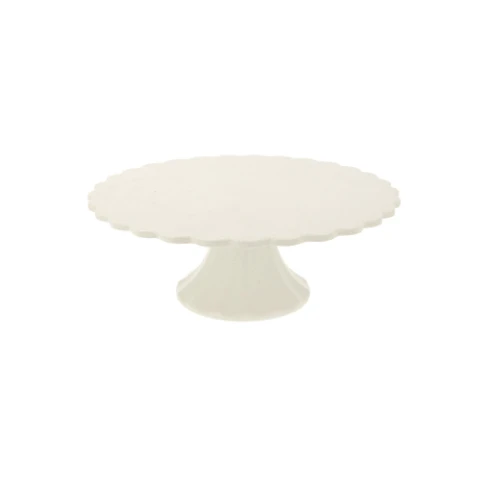 Meri-Meri Small Reusable Bamboo Cake Stand - Cream