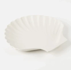 Meri-Meri Reusable Bamboo Shell Plates - Natural