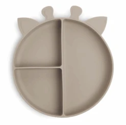 Nuuroo Orla Silicone Divided Plate Giraffe VARIOUS COLOURS