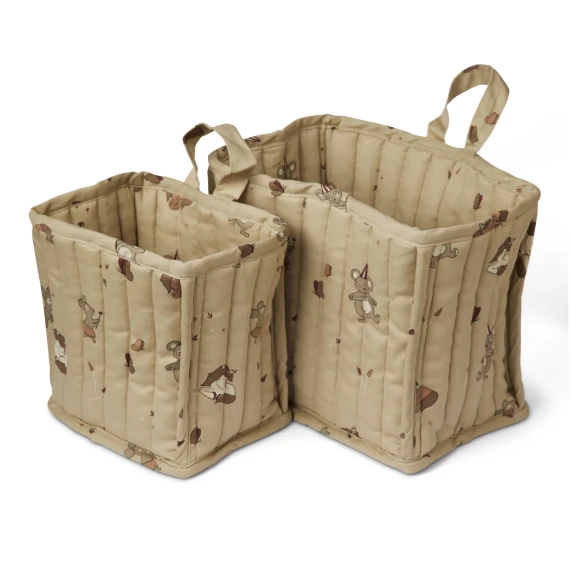 Nuuroo Lumi Quilted Basket Set - Image 3
