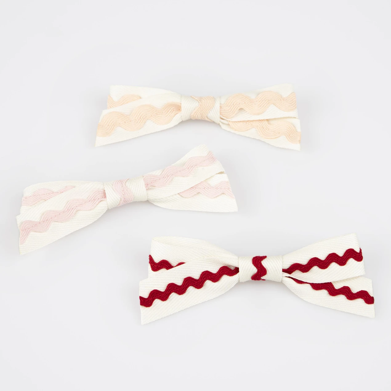 Meri-Meri Ric Rac Bow Hair Clips - Image 3
