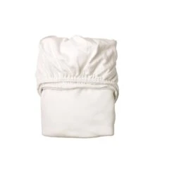 Leander Organic Cradle Sheet Set - Snow White