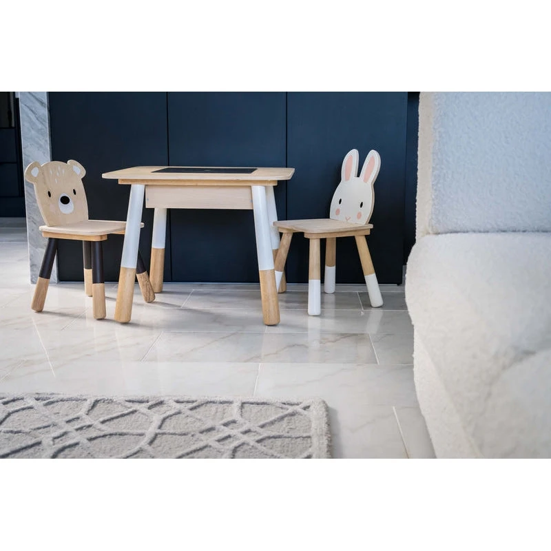 Tender Leaf Toys Forest Wooden Table And 2 Chairs - Image 5