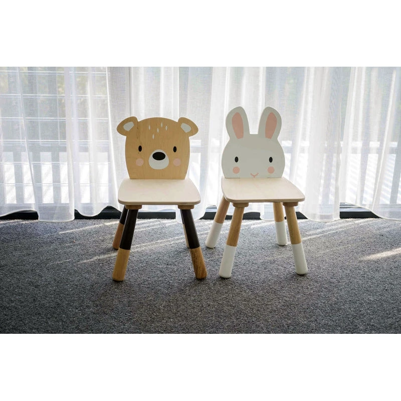 Tender Leaf Toys Forest Wooden Table And 2 Chairs - Image 3