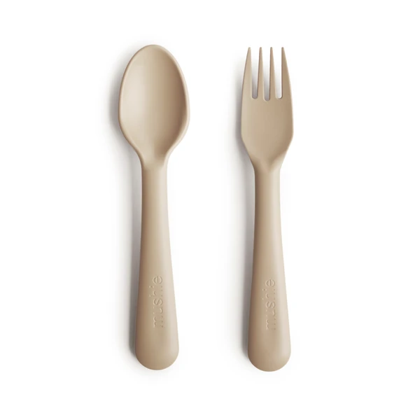 Mushie Fork And Spoon Set VARIOUS COLOURS - Image 5
