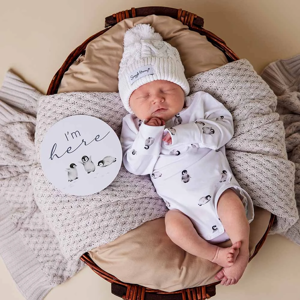 Organic Knit Beanie VARIOUS COLOURS - Image 3