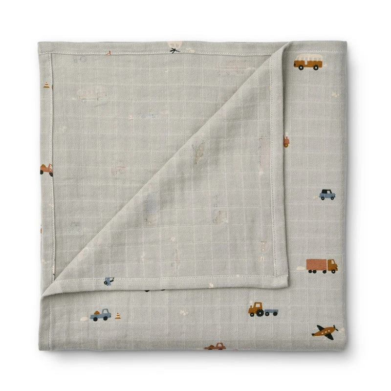 Liewood Ben Muslin Swaddle Print VARIOUS STYLES - Image 3