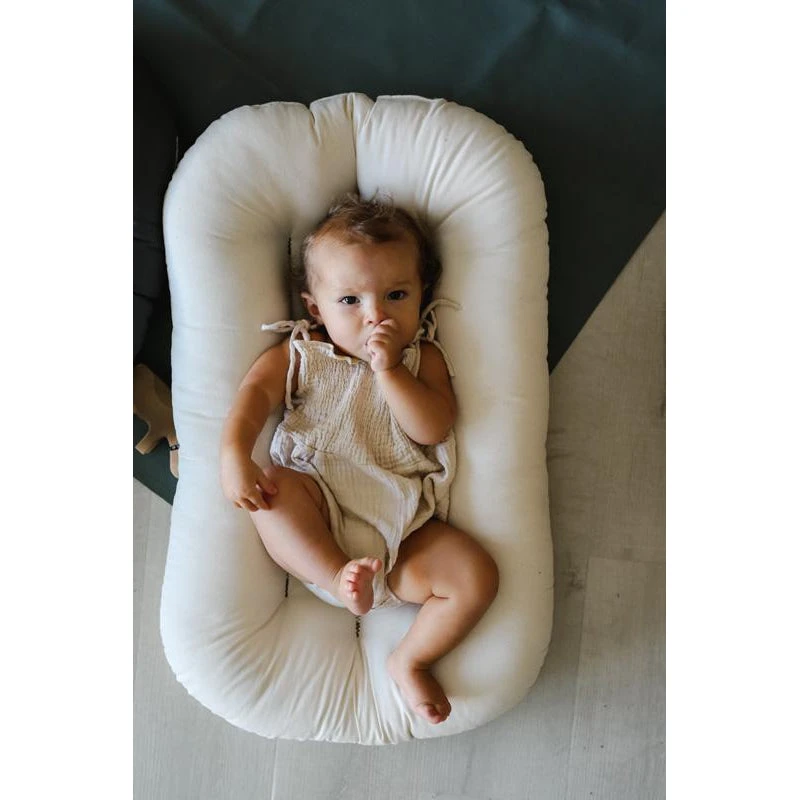 Organic Bare Infant Lounger - Bluebell - Image 4