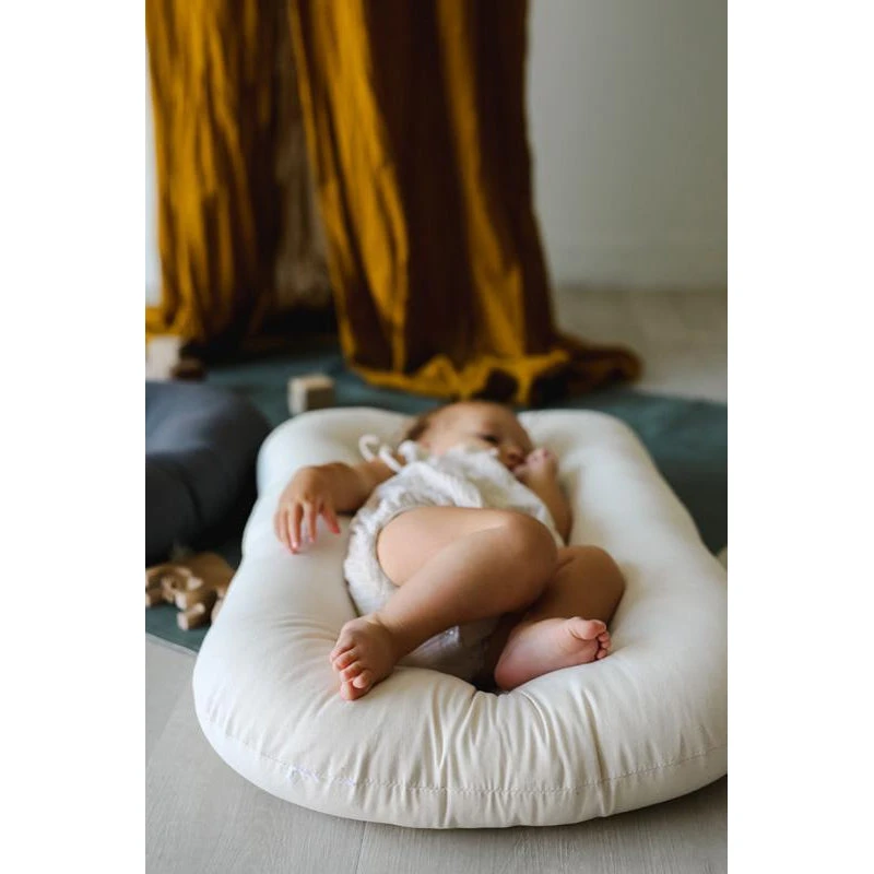 Organic Bare Infant Lounger - Bluebell - Image 5