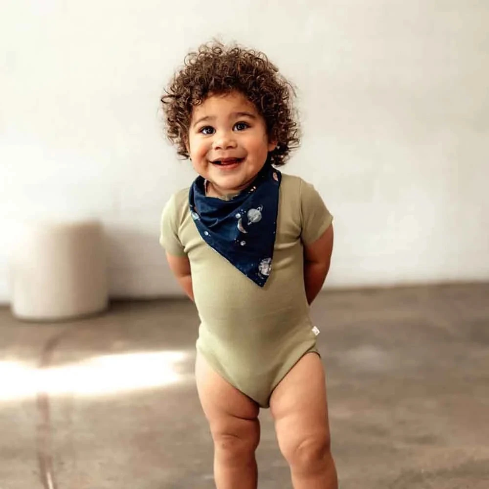 Bandana Organic Dribble Bib VARIOUS COLOURS - Image 6