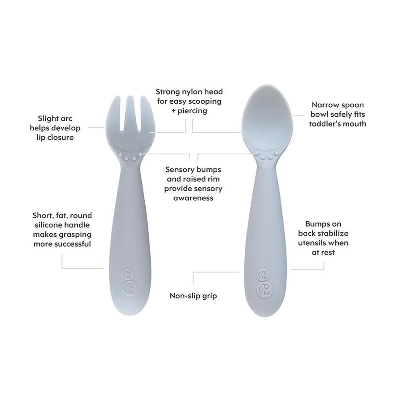 Ezpz Mini Utensil - Sage - Image 2