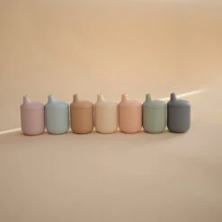 Mushie Silicone Sippy Cup VARIOUS COLOURS