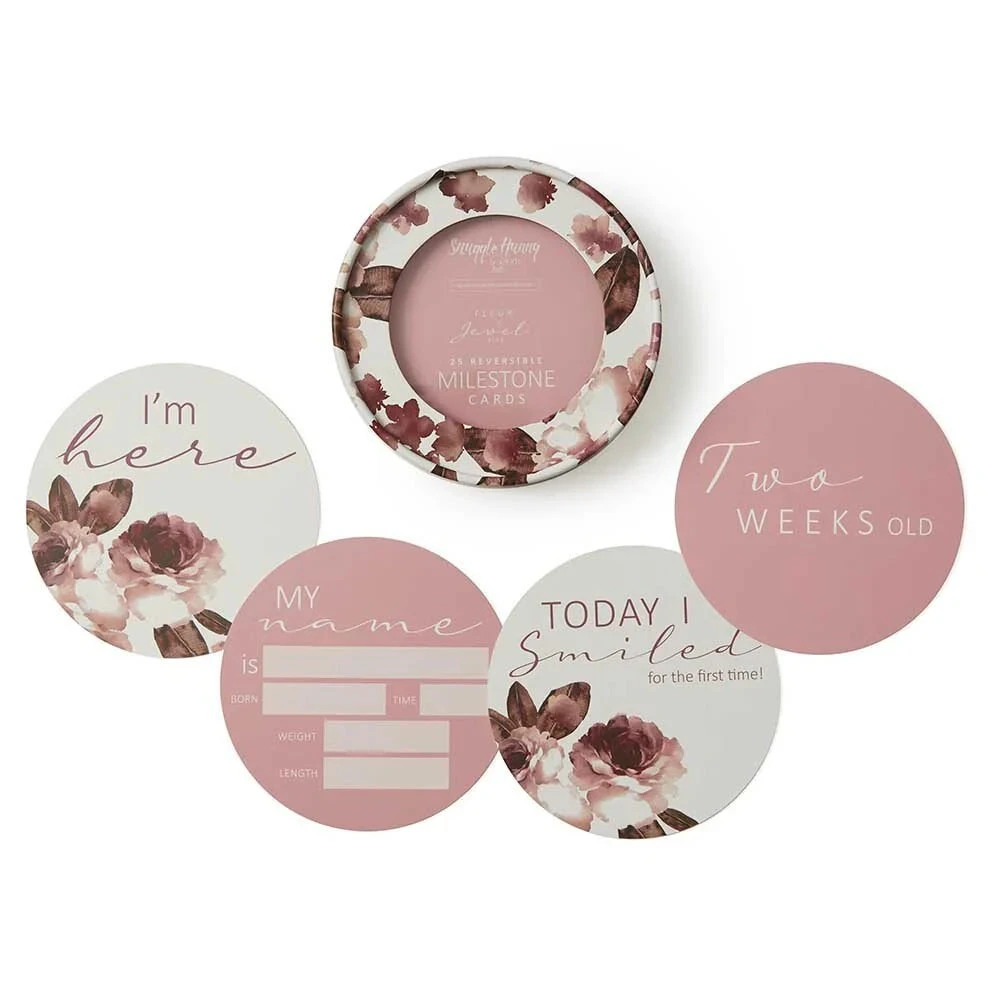 Milestone Cards - Fleur & Jewel