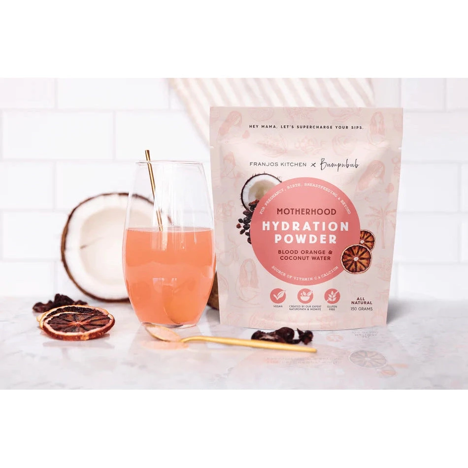 Motherhood Hydration Powder 150g - Blood Orange & Coconut - Image 2