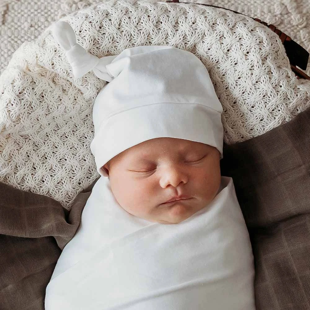 Organic Knotted Beanie VARIOUS COLOURS - Image 4