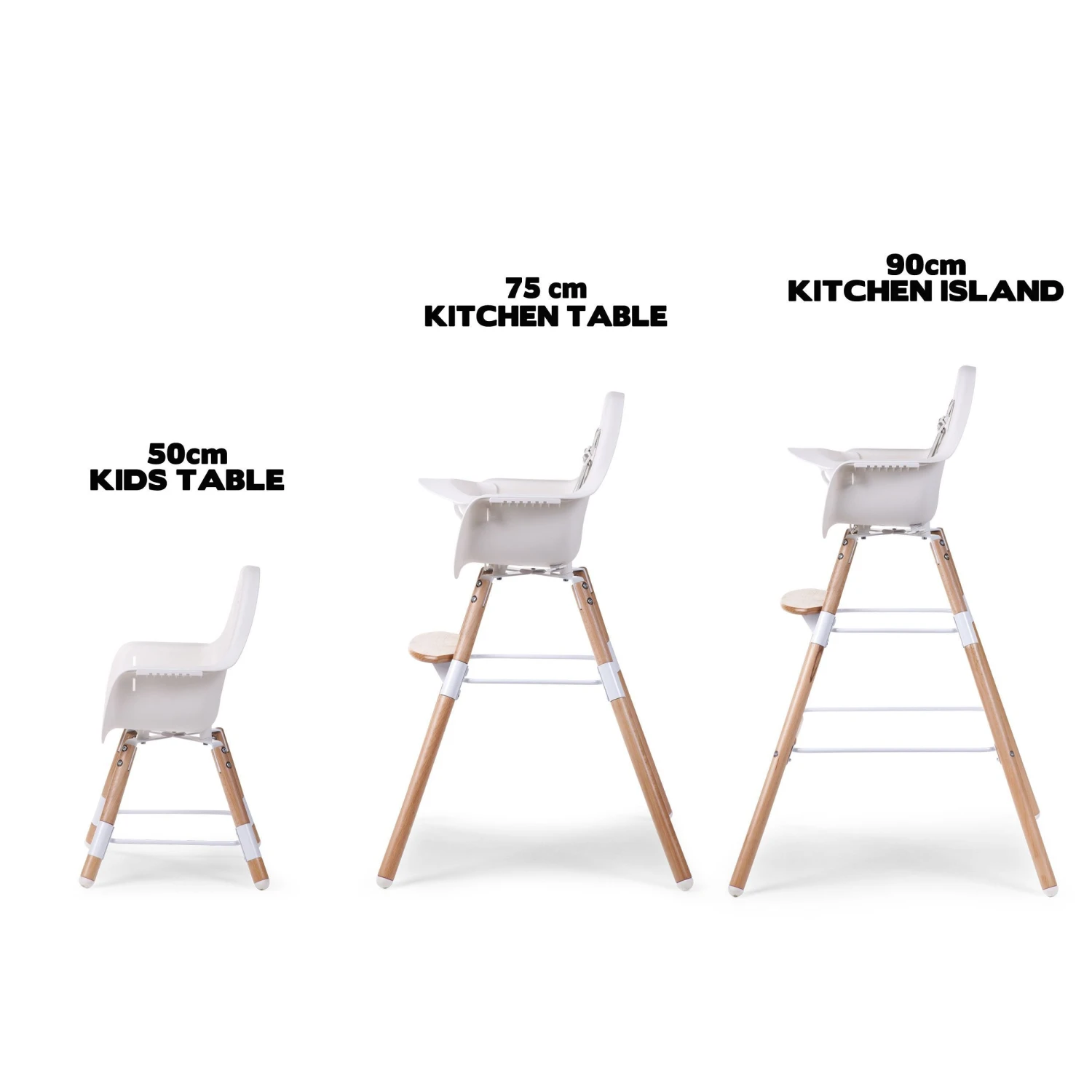 Childhome Evolu 2 High Chair VARIOUS COLOURS - Image 6