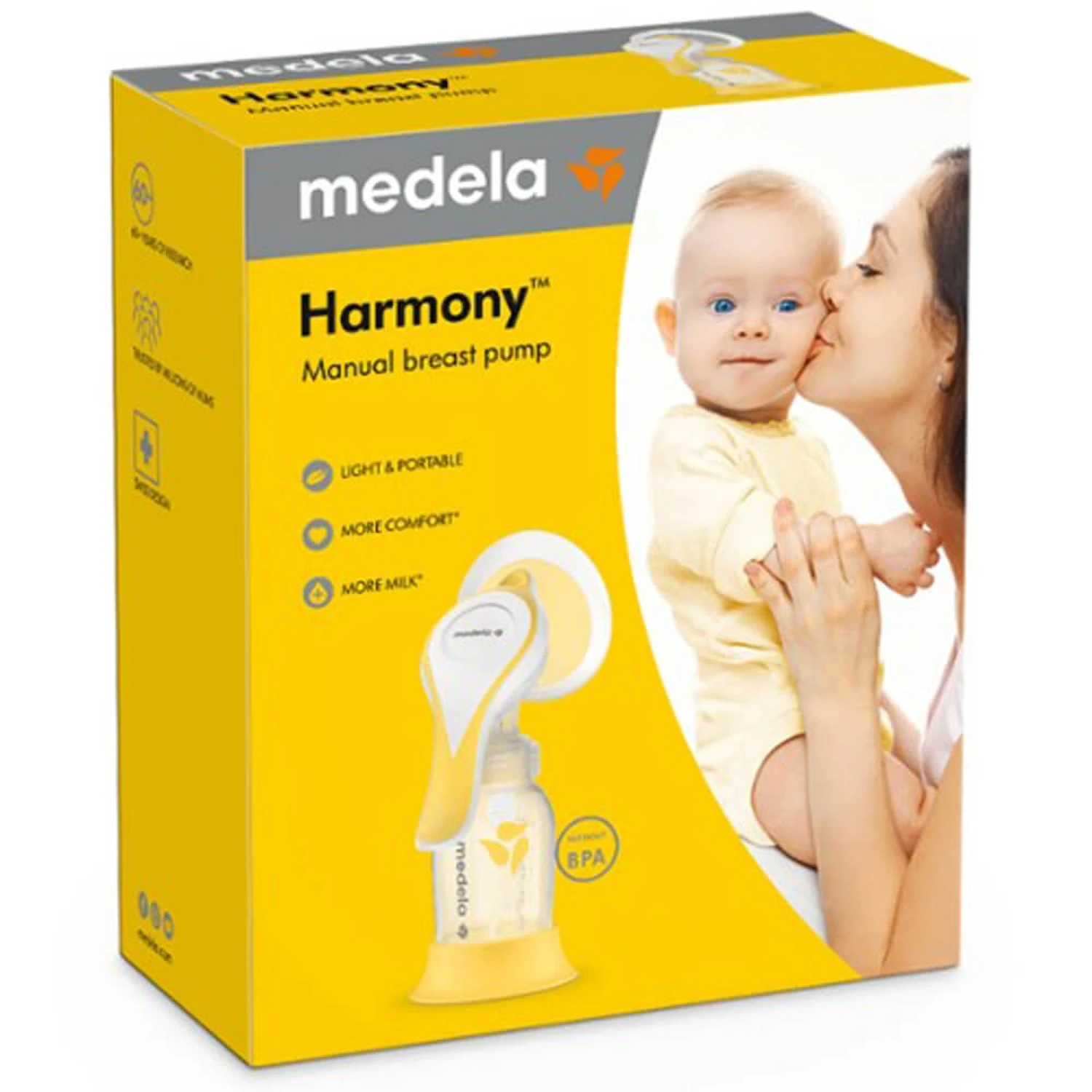 Medela Harmony Manual Breast Pump (with Flex) - Image 7