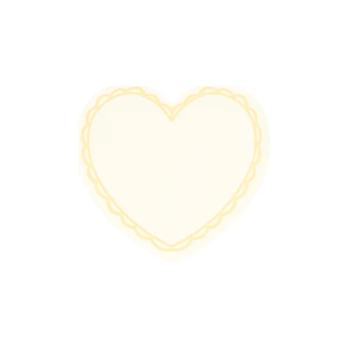 Meri-Meri Pastel Heart Small Napkins - Image 3