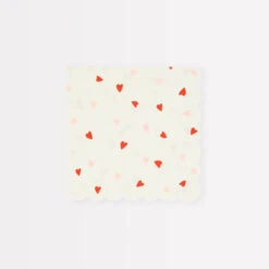 Meri-Meri Heart Pattern Small Napkins