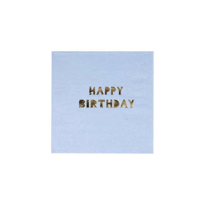 Meri-Meri Happy Birthday Small Napkins - Image 6