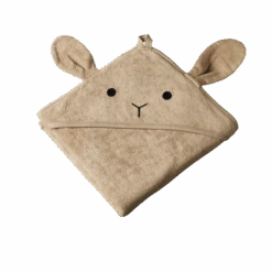 Hooded Towel - Bunny Nougat