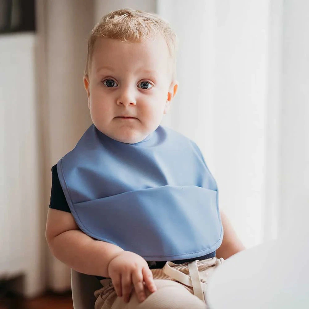 Waterproof Snuggle Bib - Sky - Image 3