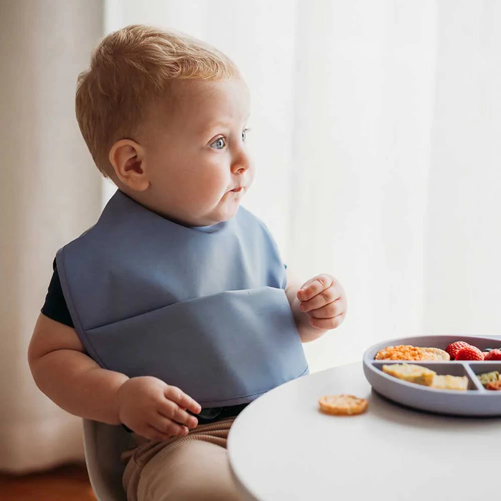 Waterproof Snuggle Bib - Sky - Image 4