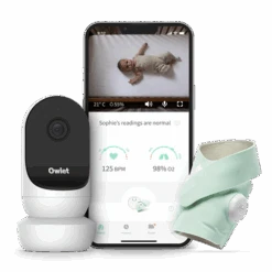 Owlet Monitor Duo 2 - Cam 2 + Smart Sock 3 Mint
